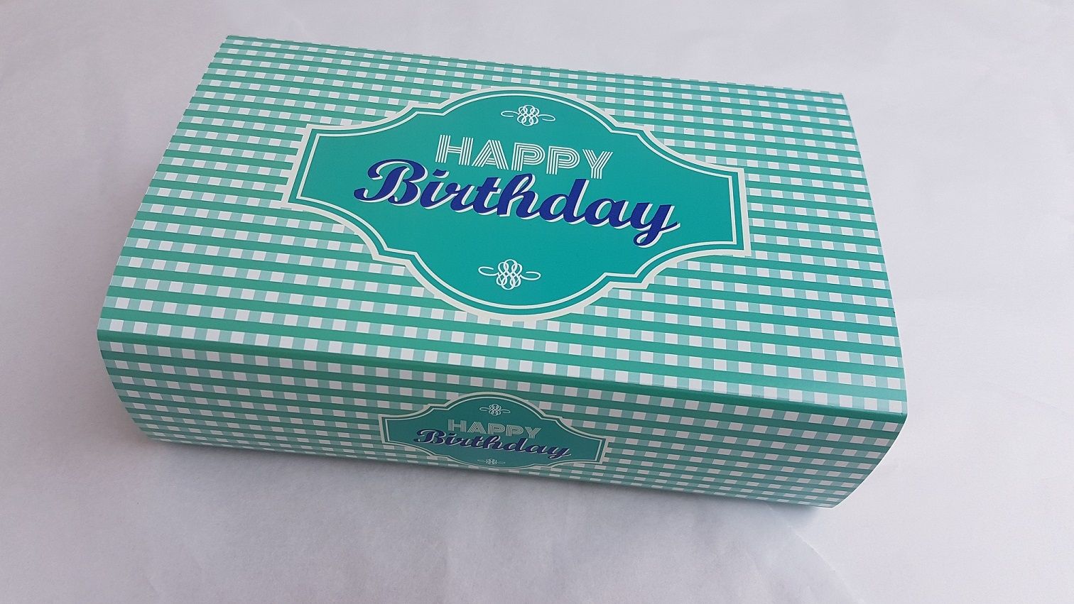 Gift Wrapped - Happy Birthday Gower Cottage Brownies