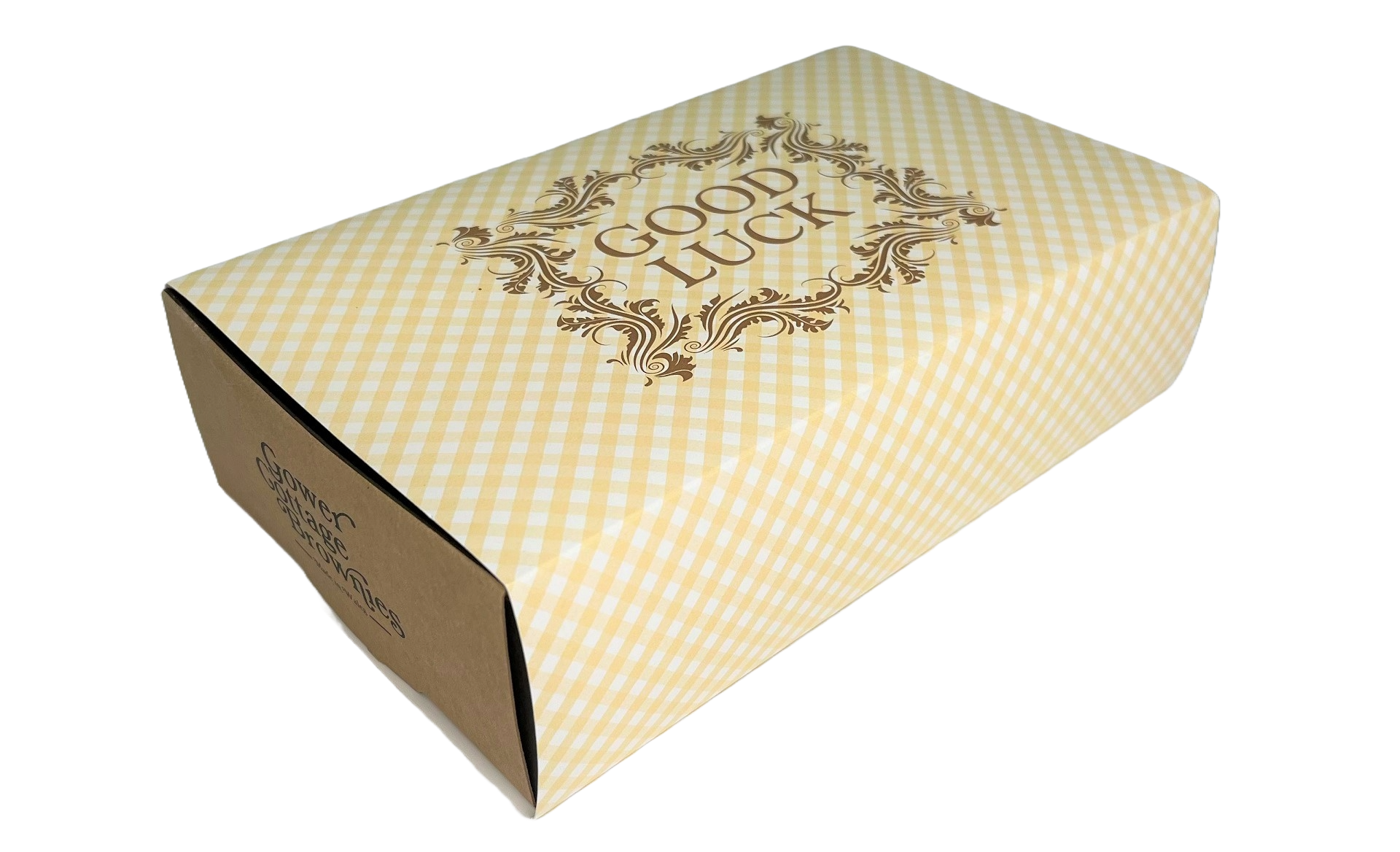 Gift Wrapped - Good Luck Gower Cottage Brownies